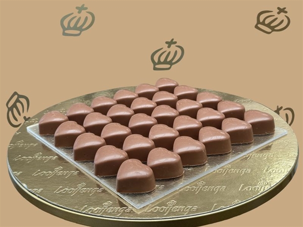 Cognac hartje bonbon melk